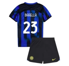 Dječji Inter Milan Barella 23 Nogometni Dresovi Domaći 2023/24