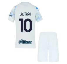 Dječji Inter Milan Lautaro 10 Nogometni Dresovi Gostujući 2025/26