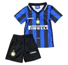 Dječji Inter Milan Nogometni Dresovi Domaći Retro 1997-98