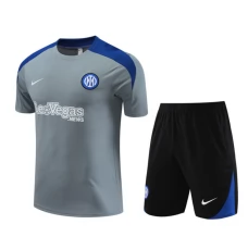 Dječji Inter Milan Trening Dres Kompleti 2024/25 - Shorts Siva