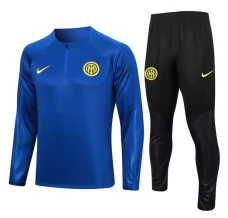 Dječji Inter Milan Trenirka Komplet 2023/24 - 1-4 Zip Plava
