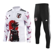 Dječji Japan Trenirka Komplet 2024/25 - 1-4 Zip Dragon Ball Bijela