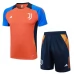 Dječji Juventus Trening Dres Kompleti 2024/25 - Shorts Orange Plava