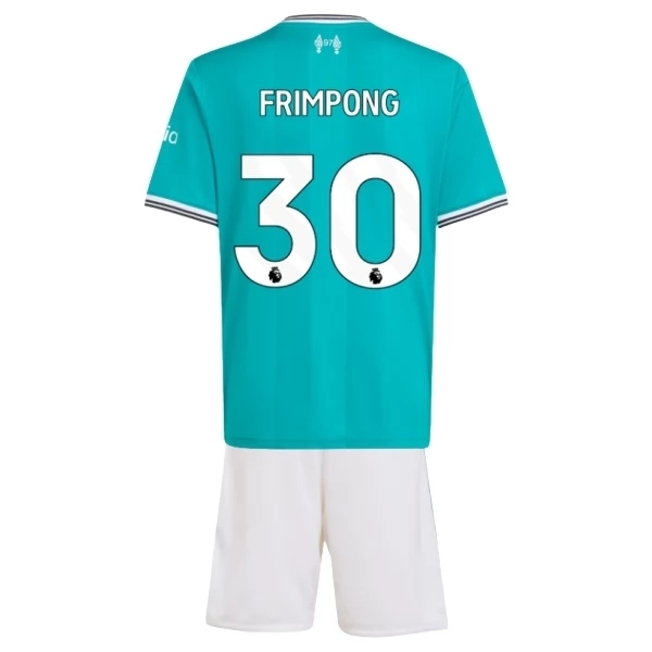 Dječji Liverpool Frimpong 30 Rezervni Nogometni Dresovi 2025/26 Dječji Liverpool Frimpong 30 Rezervni Nogometni Dresovi 2025/26