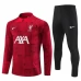 Dječji Liverpool Trenirka Komplet 2023/24 - 1-4 Zip Crvena