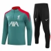 Dječji Liverpool Trenirka Komplet 2024/25 - 1-4 Zip Zelena