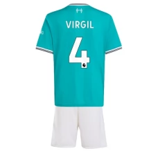 Dječji Liverpool Virgil 4 Rezervni Nogometni Dresovi 2025/26