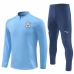 Dječji Manchester City Trenirka Komplet 2024/25 - 1-4 Zip Plava