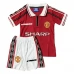 Dječji Manchester United Nogometni Dresovi Domaći Retro 1998-99