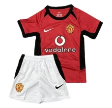 Dječji Manchester United Nogometni Dresovi Domaći Retro 2002-03
