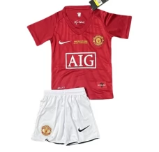 Dječji Manchester United Nogometni Dresovi Domaći Retro 2007-08