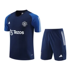 Dječji Manchester United Trening Dres Kompleti 2023/24 - Shorts Plava