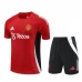 Dječji Manchester United Trening Dres Kompleti 2024/25 - Shorts Crvena Dječji Manchester United Trening Dres Kompleti 2024/25 - Shorts Crvena