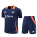 Dječji Manchester United Trening Dres Kompleti 2024/25 - Shorts Plava Dječji Manchester United Trening Dres Kompleti 2024/25 - Shorts Plava