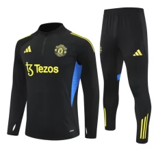 Dječji Manchester United Trenirka Komplet 2025/26 - 1-4 Zip Crna