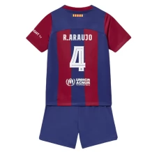Dječji Nogometni Dresovi FC Barcelona R.Araujo 4 Domaći 2023/24