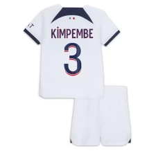Dječji Nogometni Dresovi Paris Saint-Germain Kimpembe 3 Gostujući 2023/24