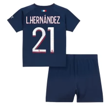 Dječji Nogometni Dresovi Paris Saint-Germain L.Hernandez 21 Domaći 2023/24