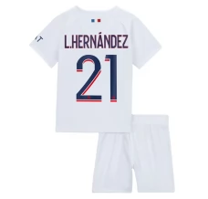 Dječji Nogometni Dresovi Paris Saint-Germain L.Hernandez 21 Gostujući 2023/24