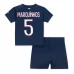 Dječji Nogometni Dresovi Paris Saint-Germain Marquinhos 5 Domaći 2023/24 Dječji Nogometni Dresovi Paris Saint-Germain Marquinhos 5 Domaći 2023/24