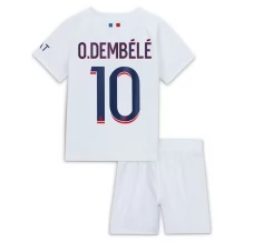 Dječji Nogometni Dresovi Paris Saint-Germain O.Dembélé 10 Gostujući 2023/24