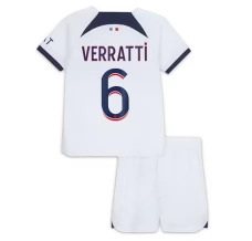 Dječji Nogometni Dresovi Paris Saint-Germain Verratti 6 Gostujući 2023/24