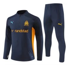 Dječji Olympique de Marseille Trenirka Komplet 2024/25 - 1-4 Zip Plava
