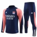 Dječji Olympique Lyonnais Trenirka Komplet 2023/24 - 1-4 Zip Mornarsko Plavo Pink