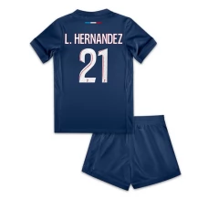 Dječji Paris Saint Germain L.Hernandez 21 Nogometni Dresovi Domaći 2024/25