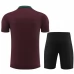 Dječji Paris Saint-Germain Trening Dres Kompleti 2024/25 - Shorts Dark Crvena