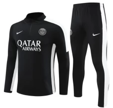 Dječji Paris Saint-Germain Trenirka Komplet 2023/24 - 1-4 Zip Crna