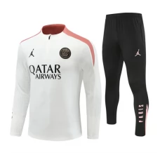 Dječji Paris Saint Germain Trenirka Komplet 2024/25 - 1-4 Zip Bijela Pink