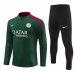 Dječji Paris Saint Germain Trenirka Komplet 2024/25 - 1-4 Zip Zelena