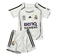 Dječji Real Madrid Nogometni Dresovi Domaći Retro 2006-07