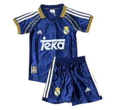 Dječji Real Madrid Nogometni Dresovi Treći Retro 1998-00