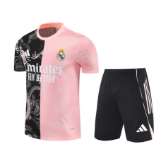 Dječji Real Madrid Trening Dres Kompleti 2025/26 - Shorts Dragon Pink
