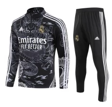 Dječji Real Madrid Trenirka Komplet 2023/24 - 1-4 Zip Crna
