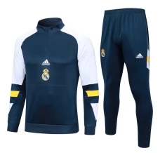 Dječji Real Madrid Trenirka Komplet 2023/24 - 1-4 Zip Plava