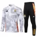 Dječji Real Madrid Trenirka Komplet 2024/25 - 1-4 Zip Dragon Bijela