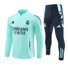 Dječji Real Madrid Trenirka Komplet 2024/25 - 1-4 Zip Plava