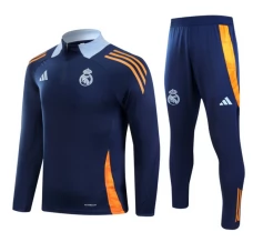 Dječji Real Madrid Trenirka Komplet 2024/25 - 1-4 Zip Plava