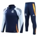 Dječji Real Madrid Trenirka Komplet 2024/25 - 1-4 Zip Plava Orange