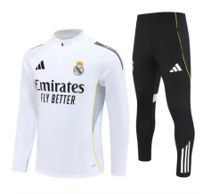Dječji Real Madrid Trenirka Komplet 2025/26 - 1-4 Zip Bijela