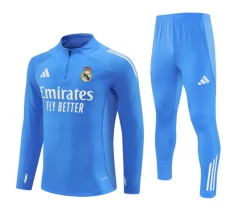Dječji Real Madrid Trenirka Komplet 2025/26 - 1-4 Zip Plava