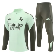 Dječji Real Madrid Trenirka Komplet 2025/26 - 1-4 Zip Zelena
