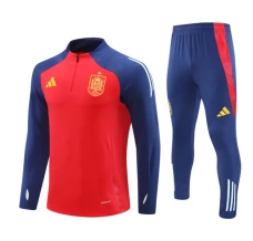 Dječji Španjolska Trenirka Komplet 2024/25 - 1-4 Zip Crvena