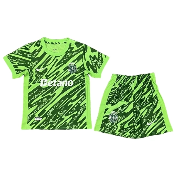 Dječji Sporting Lisbon Golmanski Nogometni Dresovi Domaći 2025/26 Dječji Sporting Lisbon Golmanski Nogometni Dresovi Domaći 2025/26