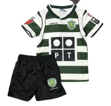Dječji Sporting Lisbon Nogometni Dresovi Domaći Retro 2001-03