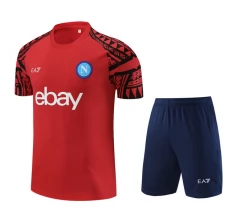 Dječji SSC Napoli Trening Dres Kompleti 2023/24 - Shorts Crvena