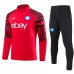 Dječji SSC Napoli Trenirka Komplet 2023/24 - 1-4 Zip Crvena Dječji SSC Napoli Trenirka Komplet 2023/24 - 1-4 Zip Crvena